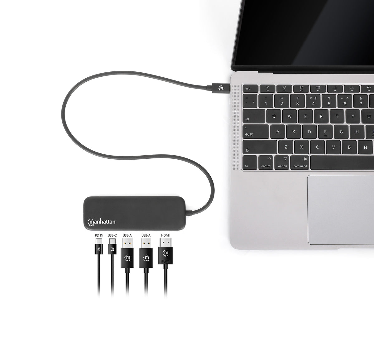 USB-C Docking Station with 100 W PD / 4K HDMI 5-in-1 Multiport USB Hub Image 6