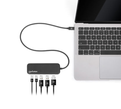 USB-C Docking Station with 100 W PD / 4K HDMI 5-in-1 Multiport USB Hub Image 6