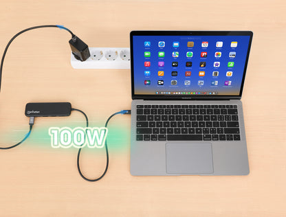 USB-C Docking Station with 100 W PD / 4K HDMI 5-in-1 Multiport USB Hub Image 10