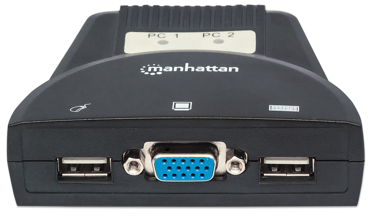 2-Port Mini KVM Switch Image 4