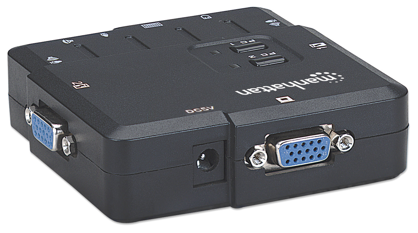 2-Port Compact KVM Switch Image 10