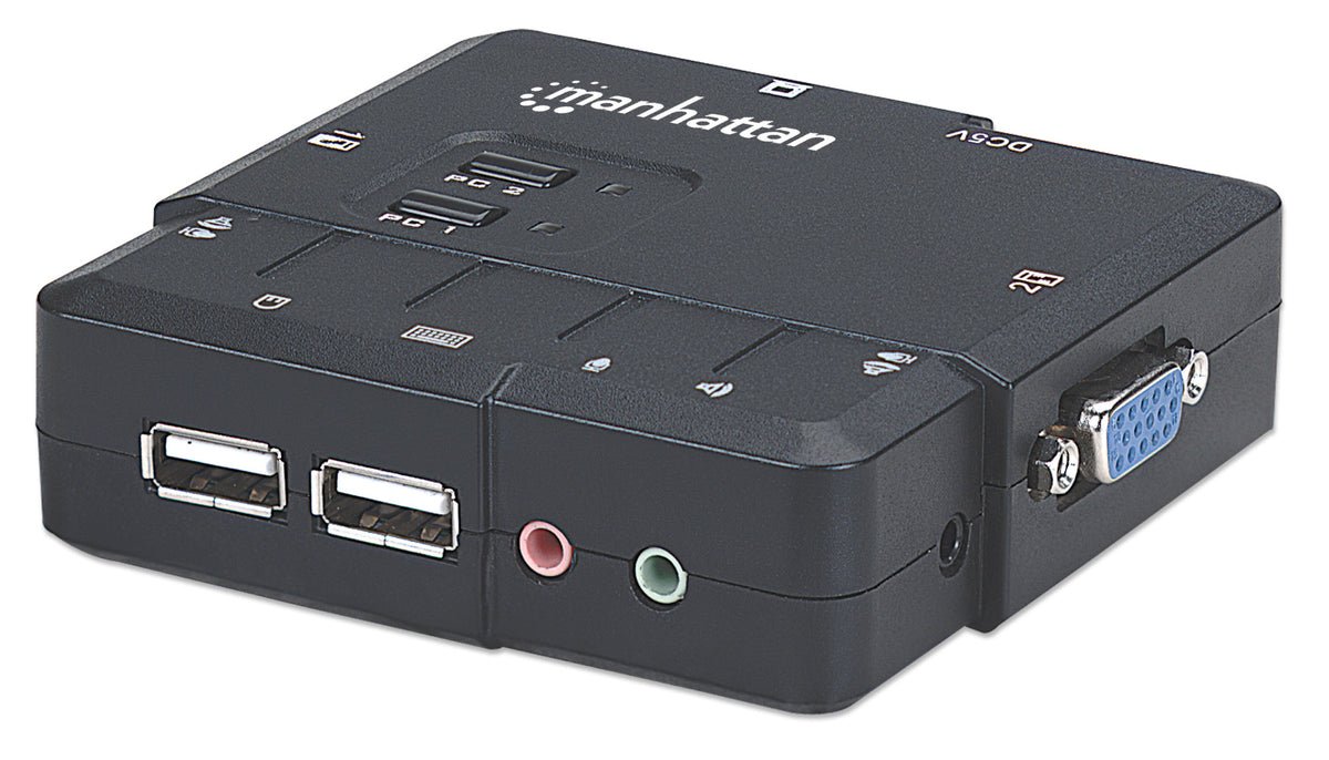 2-Port Compact KVM Switch Image 3