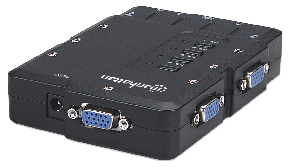 4-Port Compact KVM Switch Image 8