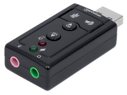 USB-A to 3.5 mm Audio Adapter with Volume Controls Image 5