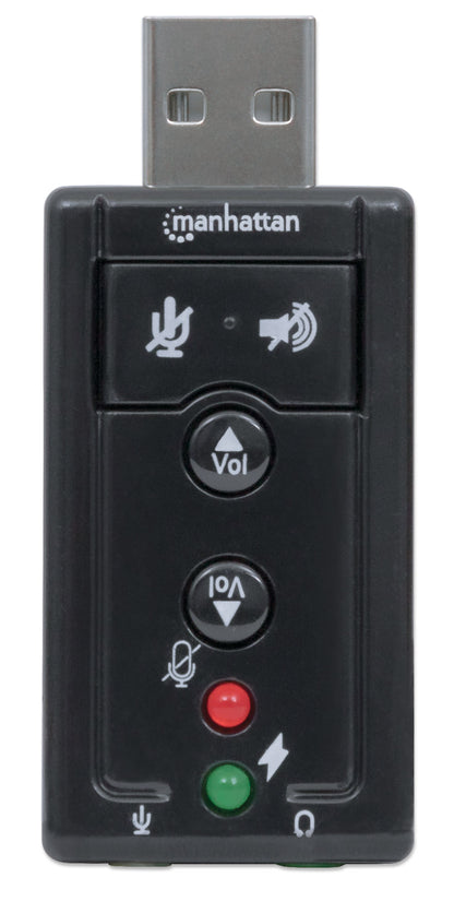 USB-A to 3.5 mm Audio Adapter with Volume Controls Image 8