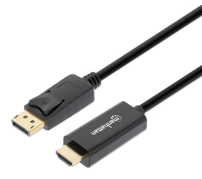 1080p DisplayPort to HDMI Cable Image 1