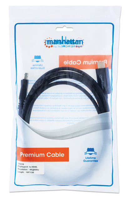 4K@60Hz DisplayPort to HDMI Cable Packaging Image 2