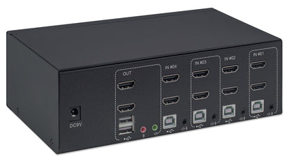 4-Port Dual-Monitor HDMI KVM Switch Image 6