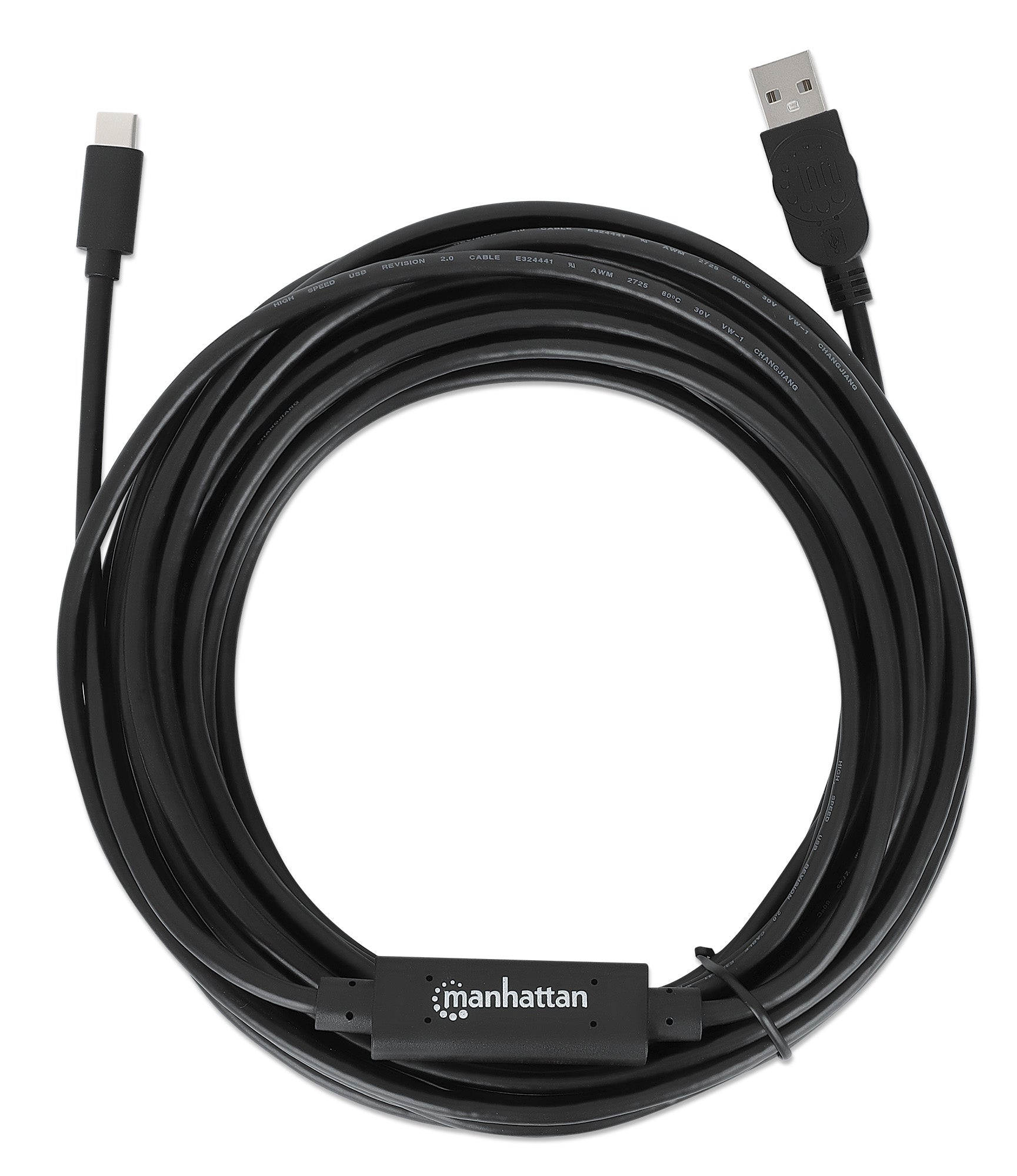 USB 2.0 Type-A to Type-C Active Device Repeater Cable Image 6