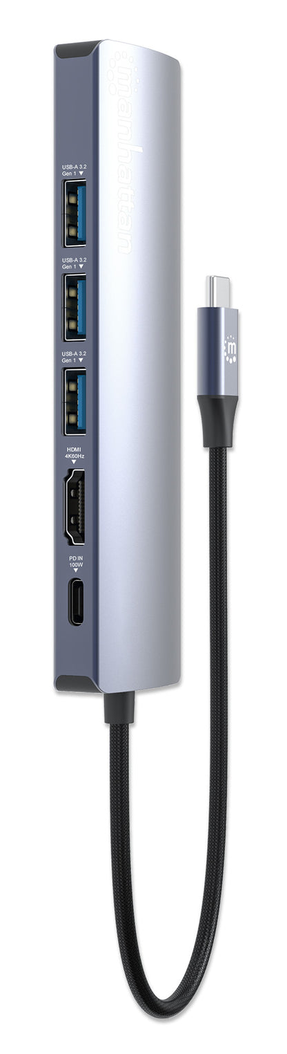 USB-C PD 6-in-1 4K Docking Station / Multiport Hub Image 7