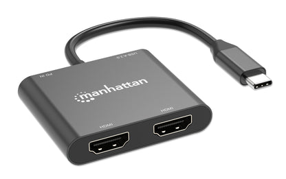USB-C PD to Dual-HDMI Monitor Adapter for Laptop and Tablet Image 4