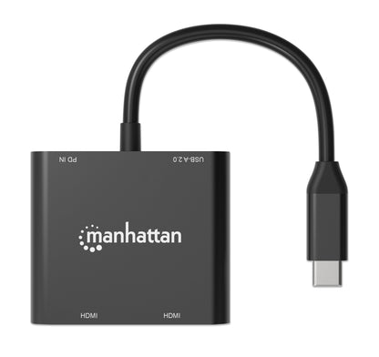 USB-C PD to Dual-HDMI Monitor Adapter for Laptop and Tablet Image 9