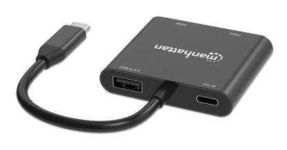 USB-C PD to Dual-HDMI Monitor Adapter for Laptop and Tablet Image 10