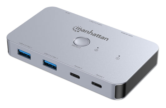 2-Port HDMI USB-C KVM Switch 4K@60Hz with Dual Power Delivery Image 1