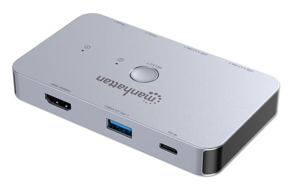 2-Port HDMI USB-C KVM Switch 4K@60Hz with Dual Power Delivery Image 7