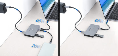 2-Port HDMI USB-C KVM Switch 4K@60Hz with Dual Power Delivery Image 8