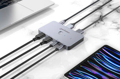 2-Port HDMI USB-C KVM Switch 4K@60Hz with Dual Power Delivery Image 9