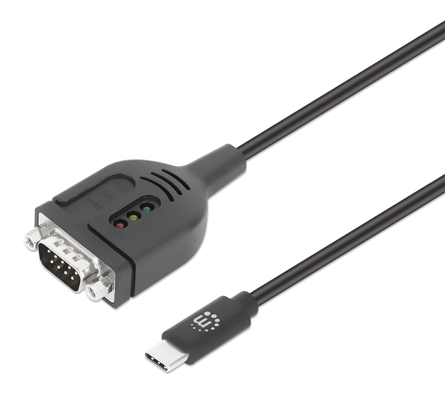 USB-C to Serial DB9 / RS232 Adapter Cable, 1 m (3 ft.) Image 1