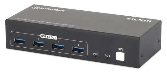 2-Port Dual-Monitor HDMI KVM Switch 8K@60Hz Image 1