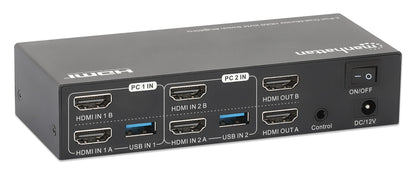 2-Port Dual-Monitor HDMI KVM Switch 8K@60Hz Image 4