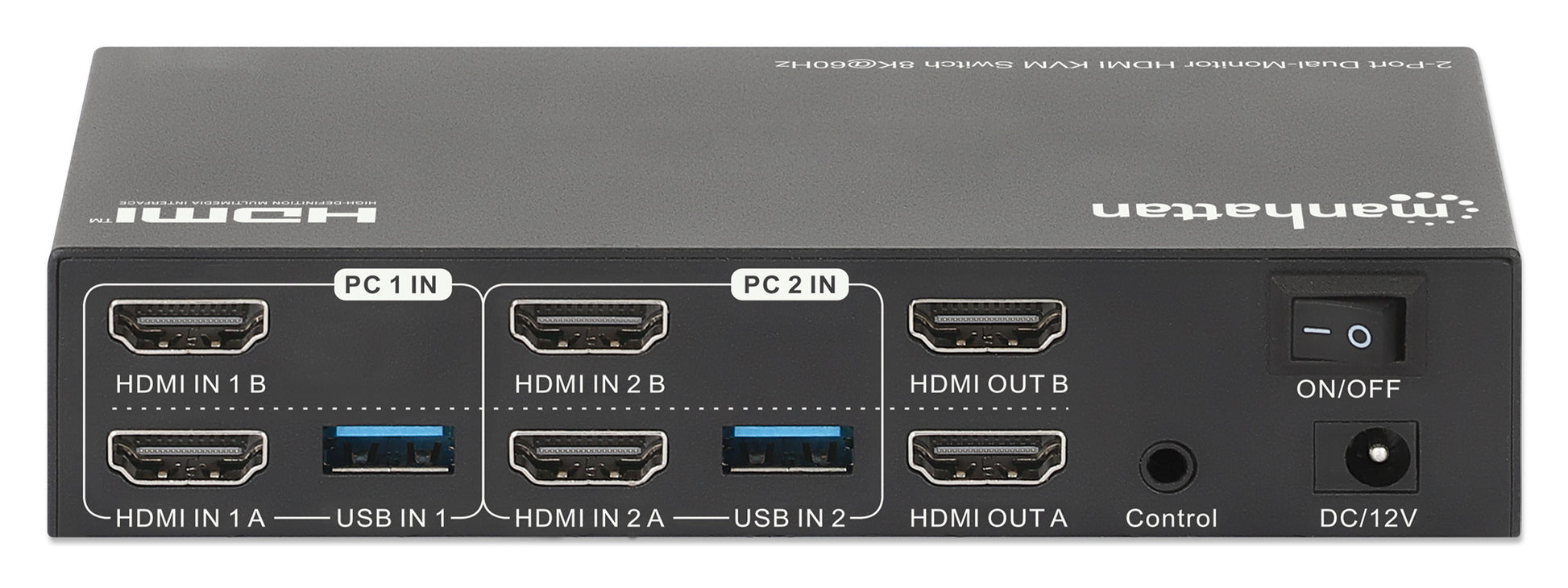 2-Port Dual-Monitor HDMI KVM Switch 8K@60Hz Image 10