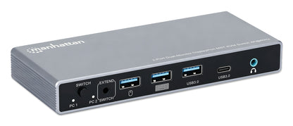 2-Port Dual-Monitor DisplayPort MST KVM Switch 4K@60Hz Image 9