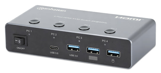 4-Port HDMI KVM Switch 8K@60Hz Image 1