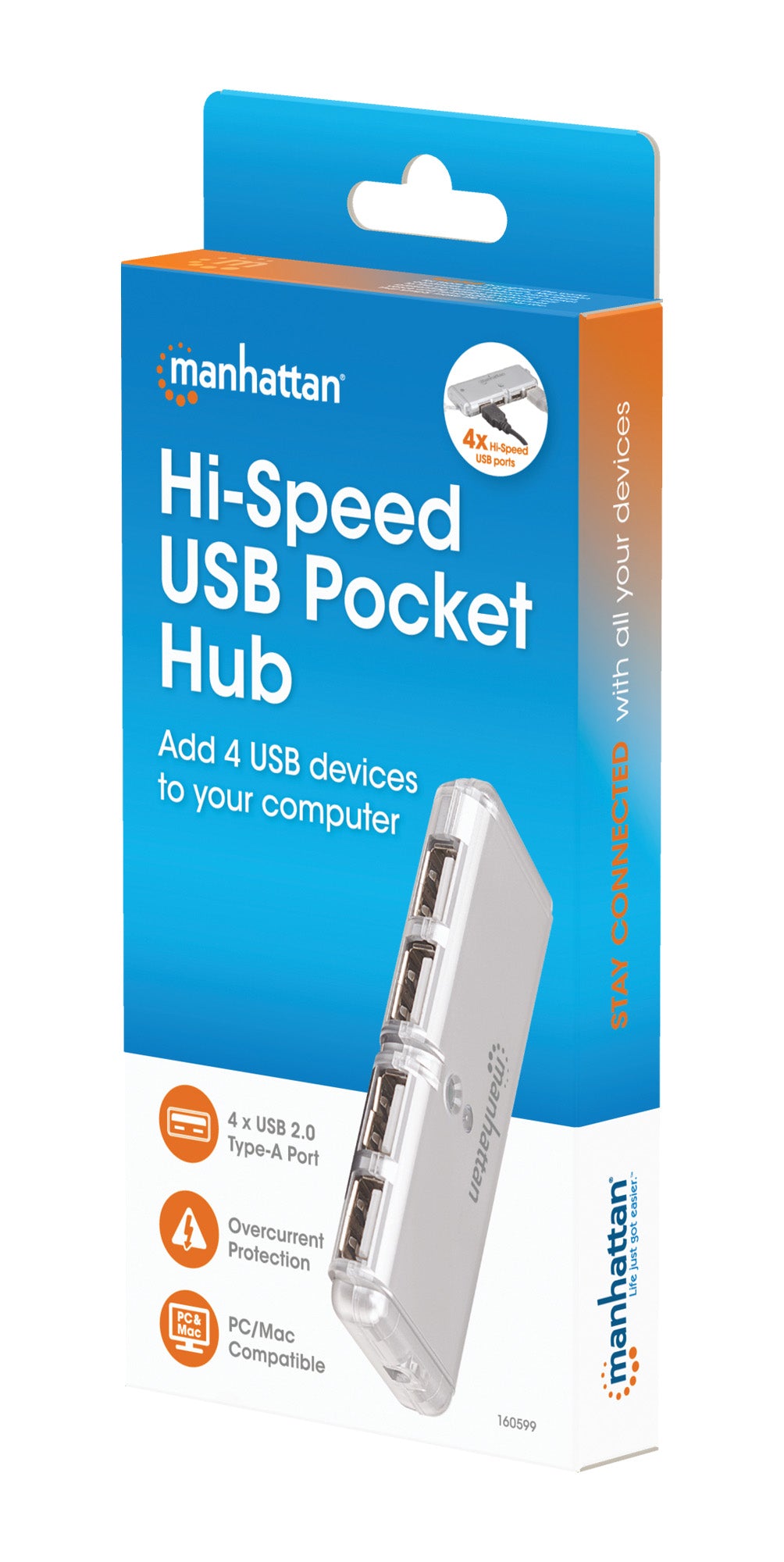 Hi-Speed USB Pocket Hub Packaging Image 2