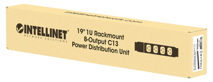 19" 1U Rackmount 8-Output C13 Power Distribution Unit (PDU) Packaging Image 2