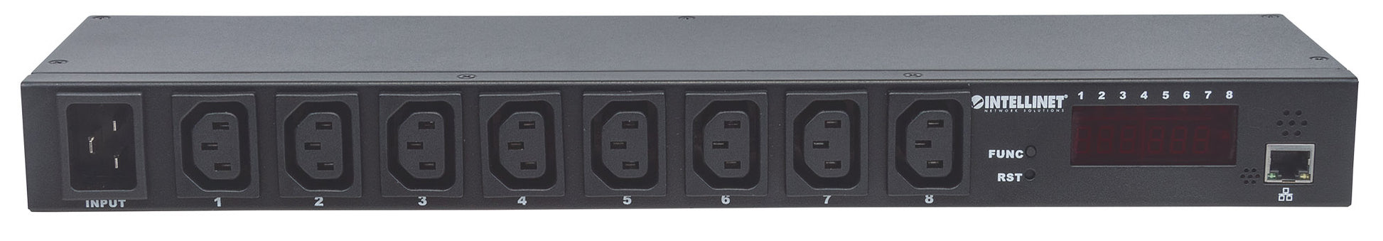 19" 1U Intelligent 8-Port PDU Image 3