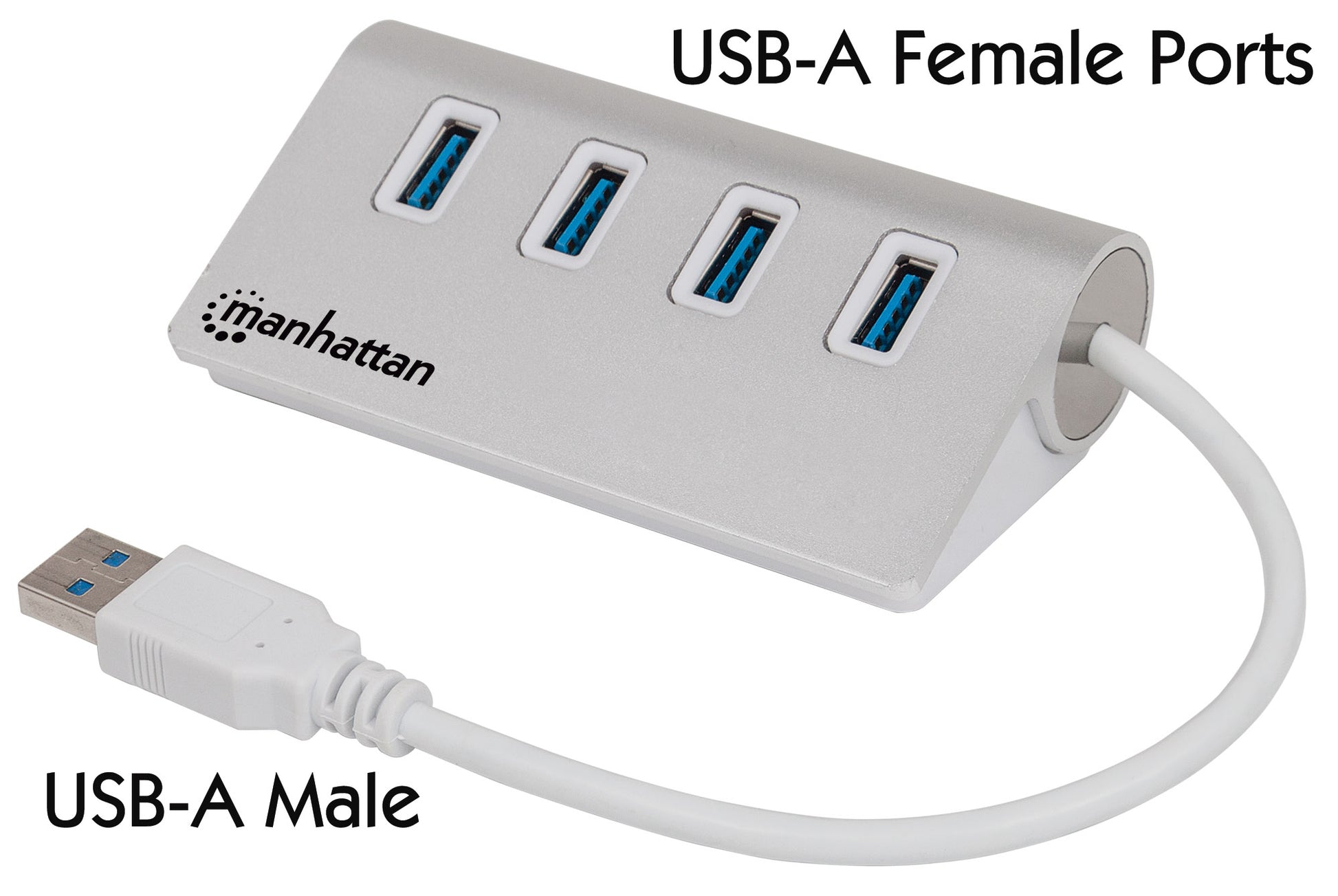 4-Port SuperSpeed USB 3.0 Hub Image 1