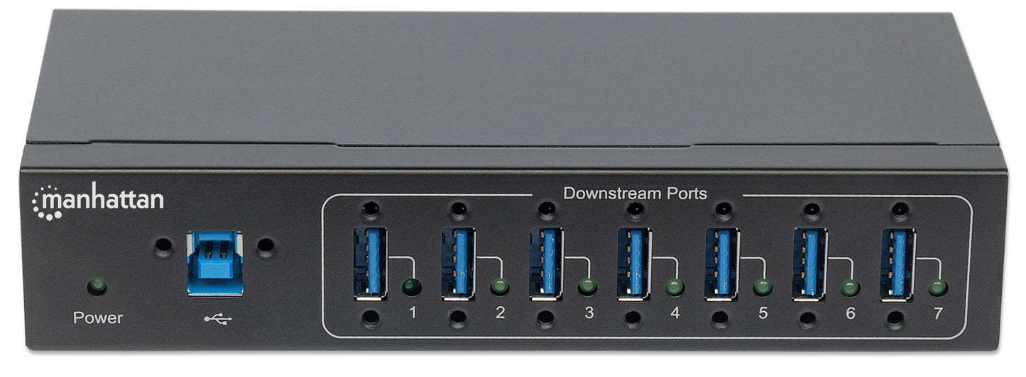 7-Port Industrial USB 3.0 Hub Image 4
