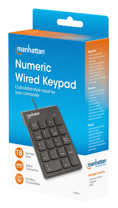 Numeric Wired Keypad Packaging Image 2