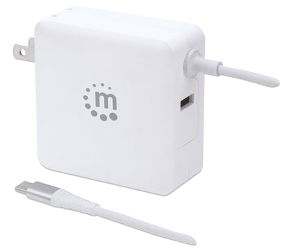 Power Delivery Wall Charger with Built-in USB-C Cable - 60 W Image 6