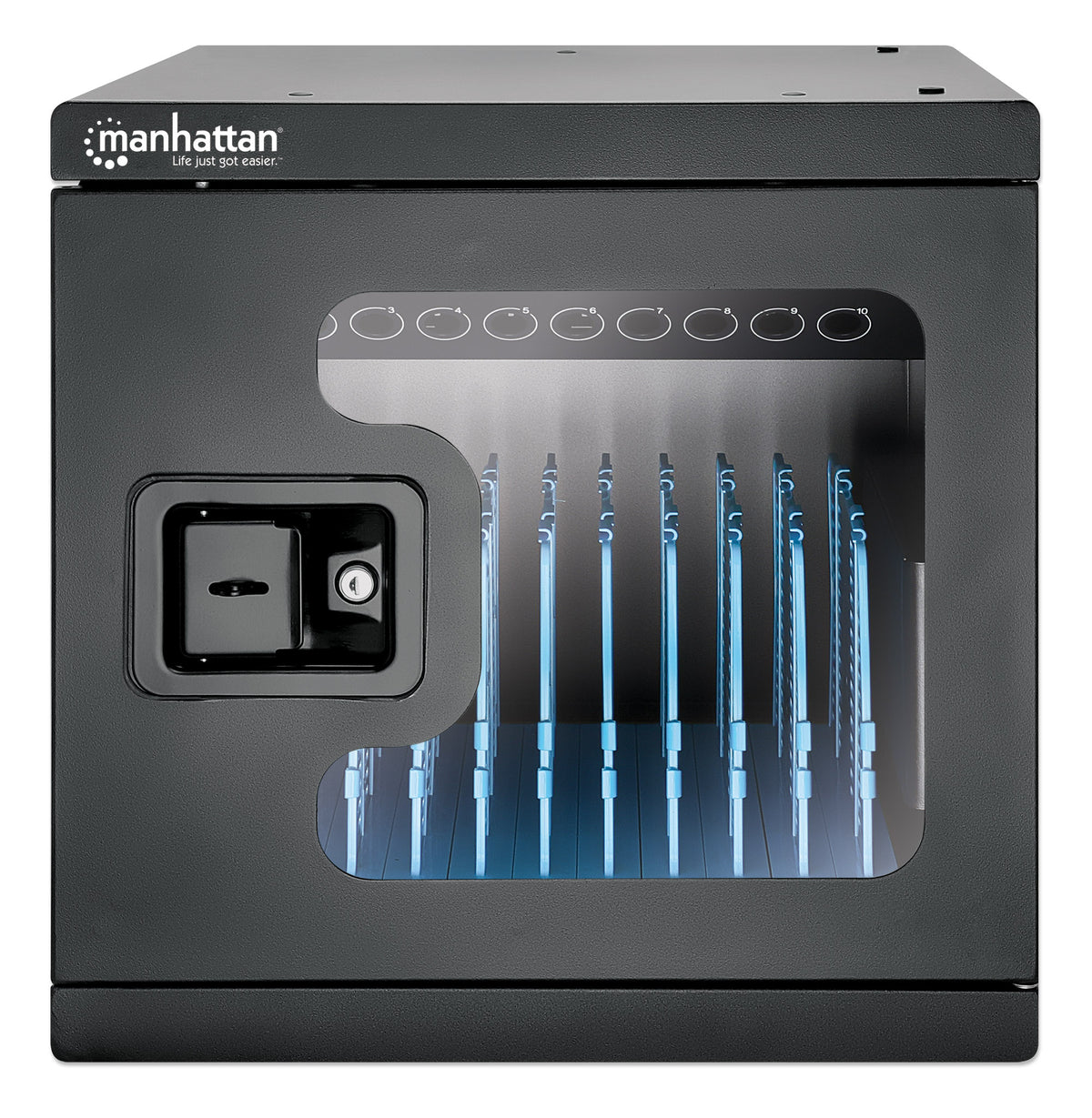 UK 10-Port AC Charging Cabinet Image 4