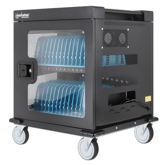 UK 32-Port AC Charging Cart Image 1