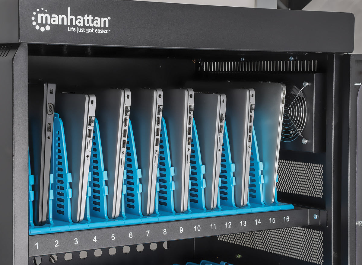 UK 32-Port AC Charging Cart Image 11