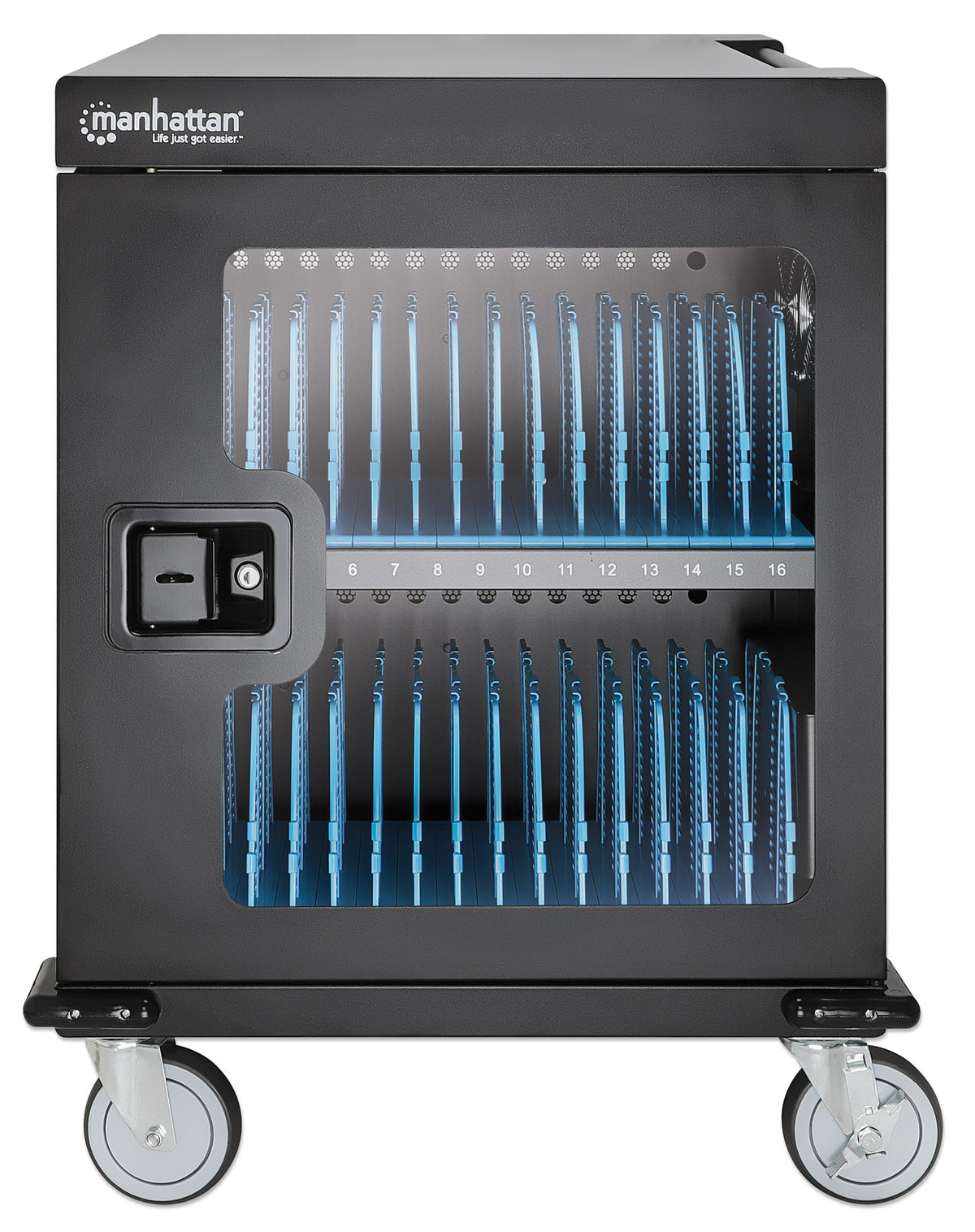 UK 32-Port AC Charging Cart Image 4