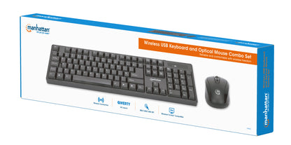 Wireless USB Keyboard and Optical Mouse Combo Set Packaging Image 2