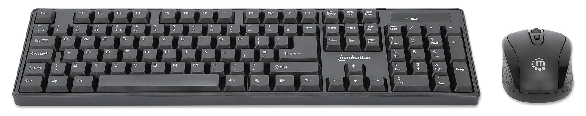 Wireless USB Keyboard and Optical Mouse Combo Set Image 4
