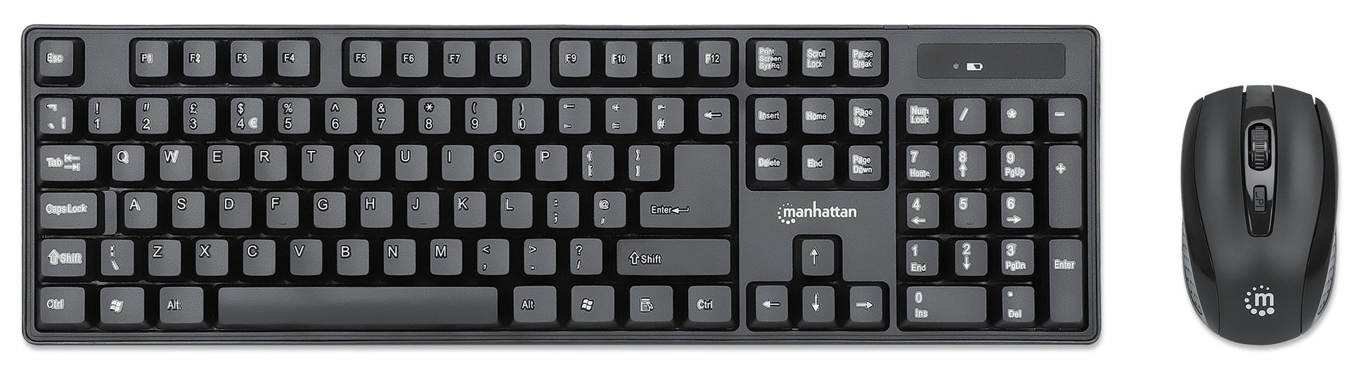 Wireless USB Keyboard and Optical Mouse Combo Set Image 5
