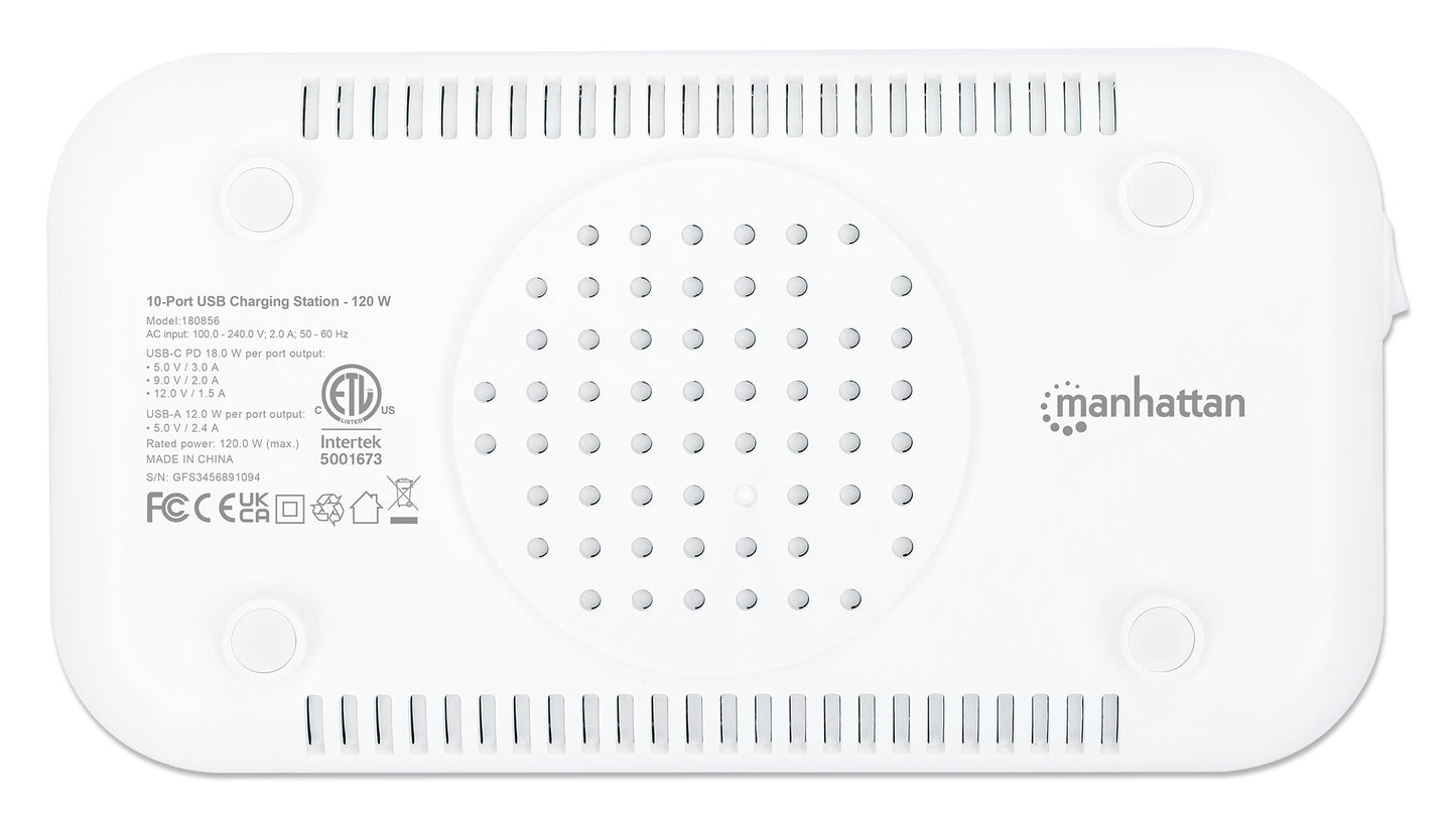 10-Port USB Power Delivery Charging Station - 120 W Image 8