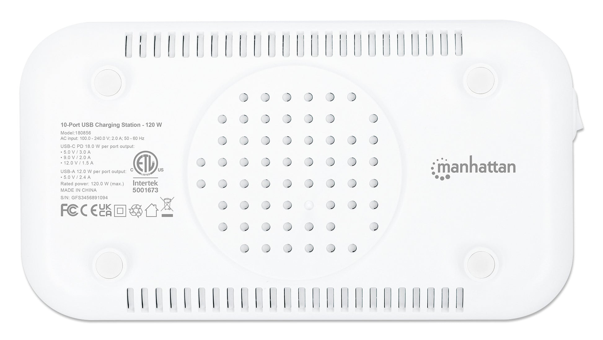 10-Port USB Power Delivery Charging Station - 120 W Image 8
