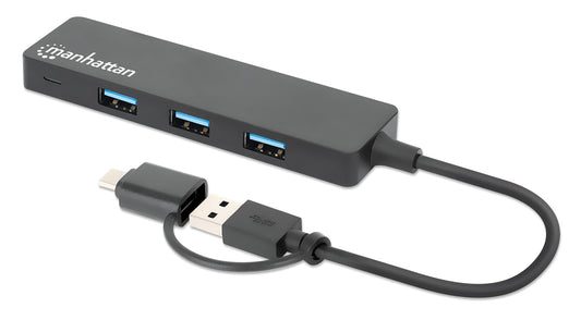 4-Port USB 3.0 Type-C / Type-A Combo Hub Image 1