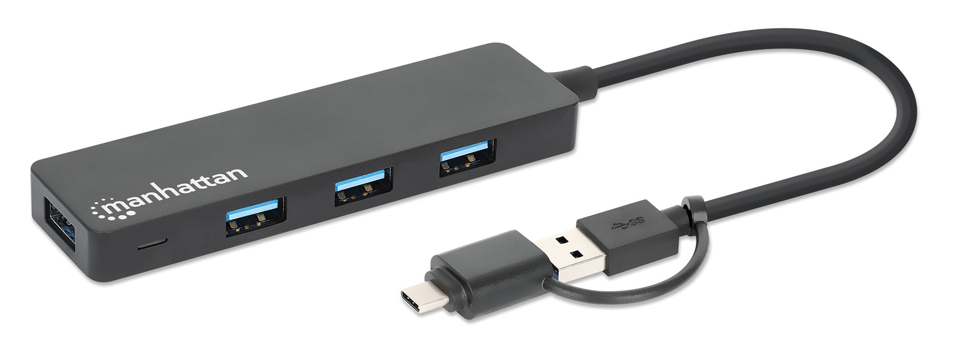 4-Port USB 3.0 Type-C / Type-A Combo Hub Image 3