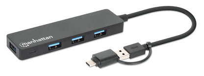 4-Port USB 3.0 Type-C / Type-A Combo Hub Image 3