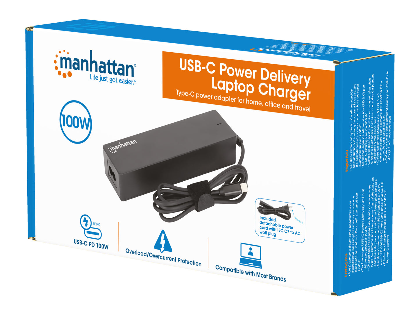 USB-C Power Delivery Laptop Charger - 100 W Packaging Image 2