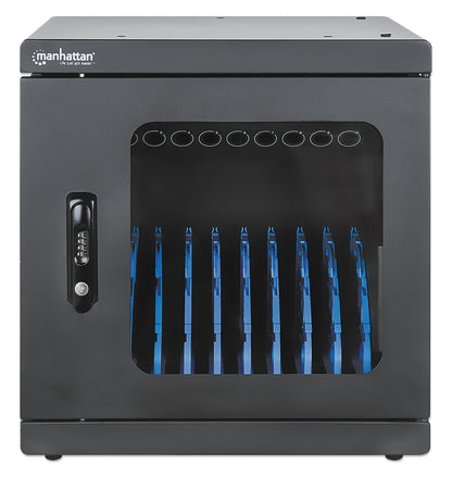 EU 10-Port AC Desktop Charging Cabinet Image 4