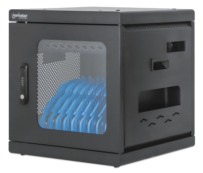 EU 10-Port AC Desktop Charging Cabinet Image 1