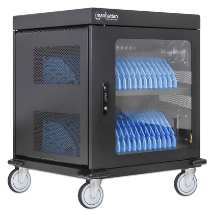 US 32-Port AC Charging Cart Image 3